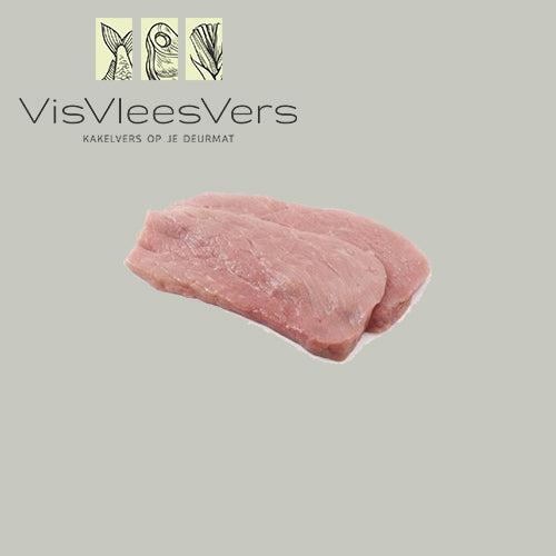 Varkens schnitzel naturel