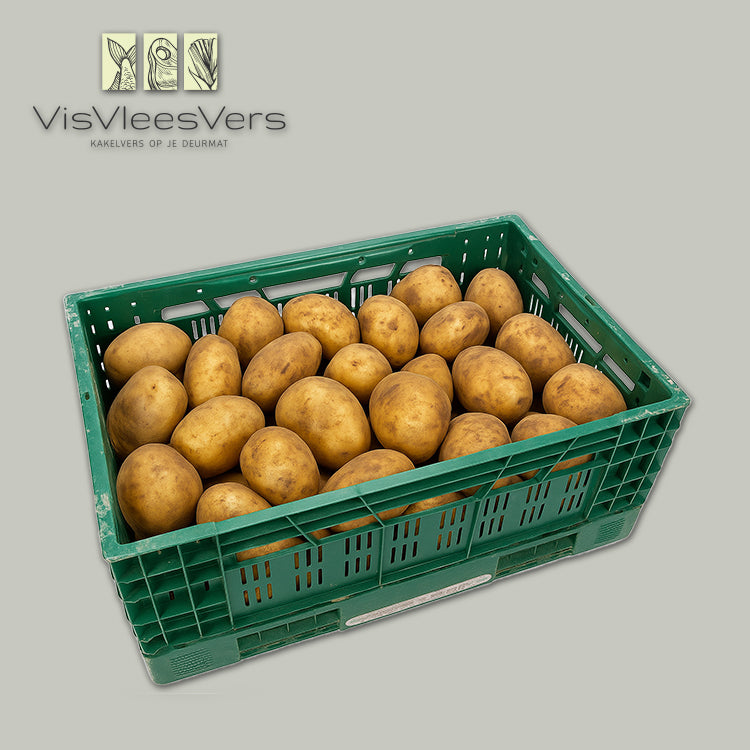 Aardappel bonk met schil