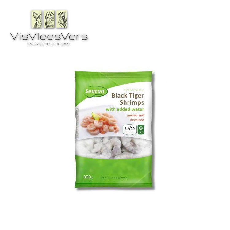 Scampi Black Tiger 13/15 gepeld